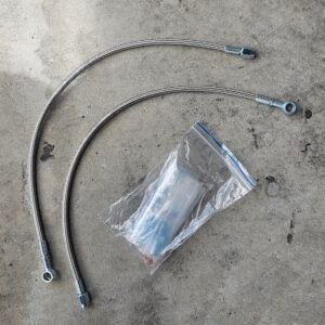 NA/NB Extended Braided Front Brake Lines